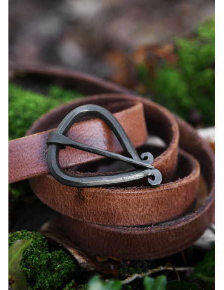 Fivela medieval em ferro forjado (6,5...