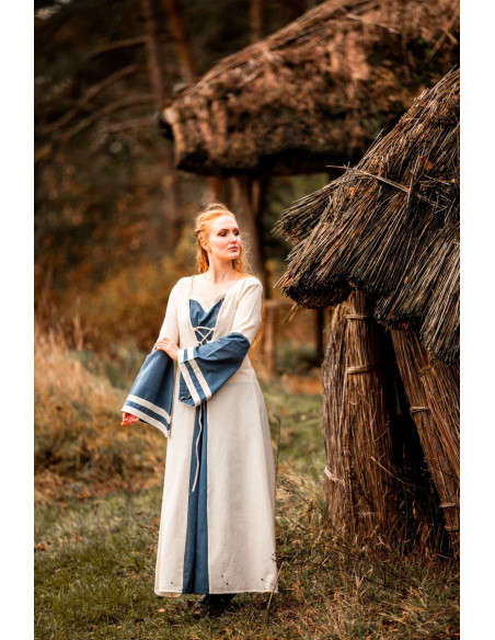 Vestido medieval modelo Dorothea, cor...