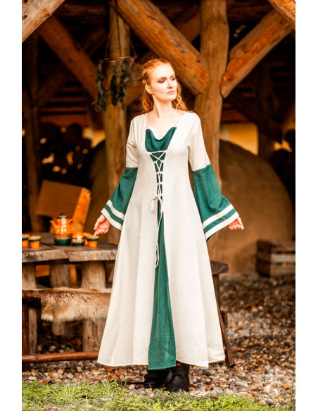 Vestido medieval modelo Dorothea, cor...