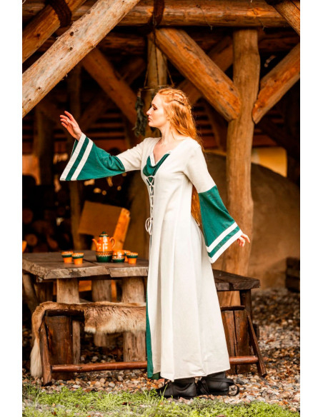 Vestido medieval modelo Dorothea, cor...