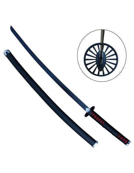 Katana de Tanjiro Kamado de Kimetsu...