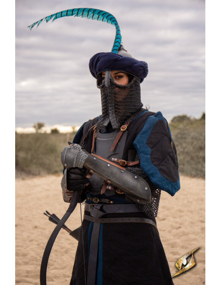 Turbante de soldado persa, várias cores