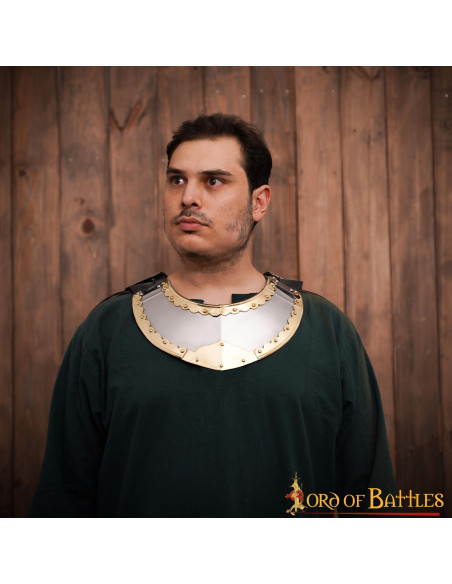 Gorge medieval em aço modelo Hussardo...