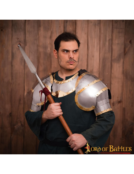 Gorge medieval em aço modelo Hussardo...