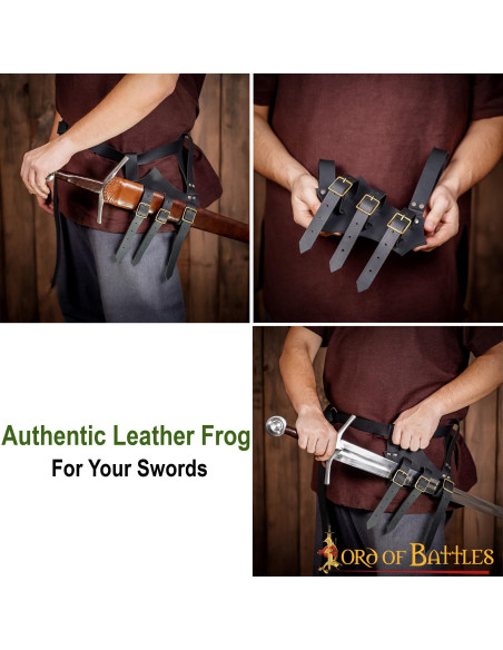 Baldric medieval ajustável para...