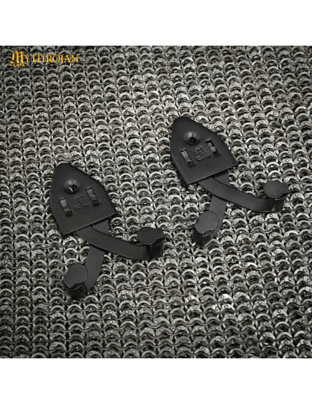 Suporte de aço enegrecido para...