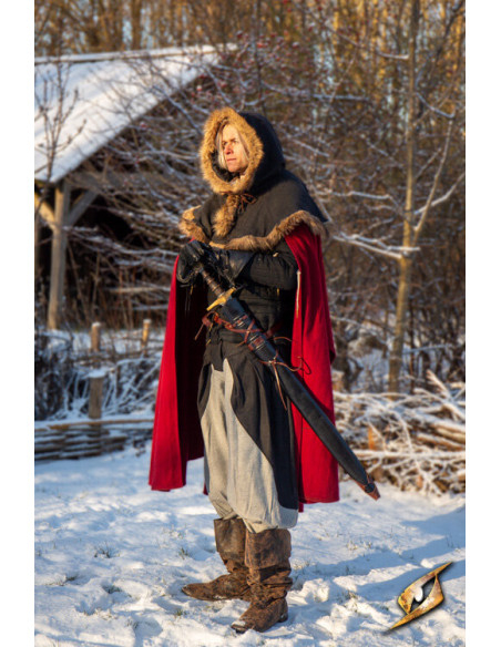 Coldre com cinto para espadas, cor...