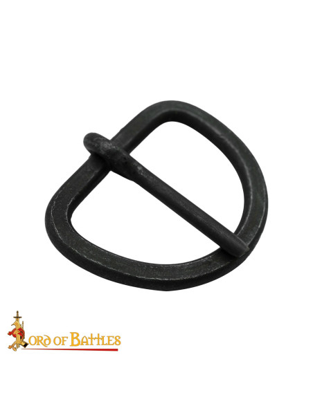 Fivela medieval em ferro forjado à...