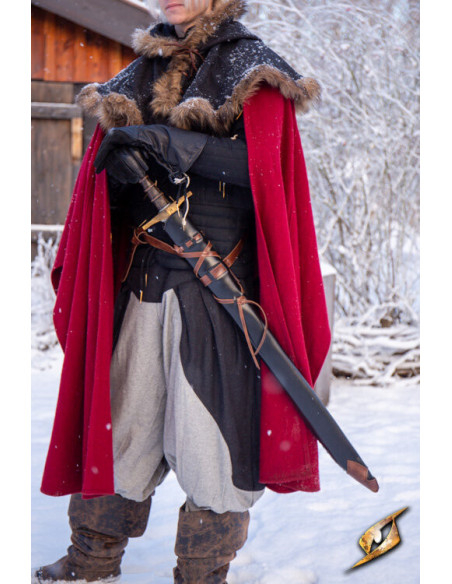 Bainha com cinto para espadas em...