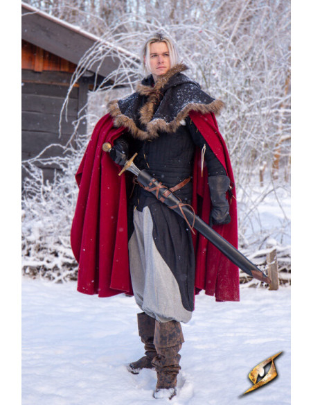 Bainha com cinto para espadas em...