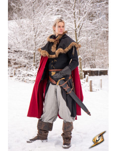 Bainha com cinto para espadas de couro sintético, para... 2