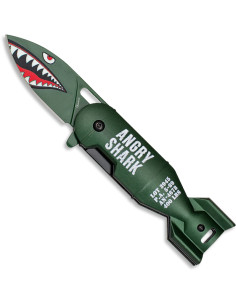 Faca da marca Albainox modelo Bomba Shark (5,60 cm.)