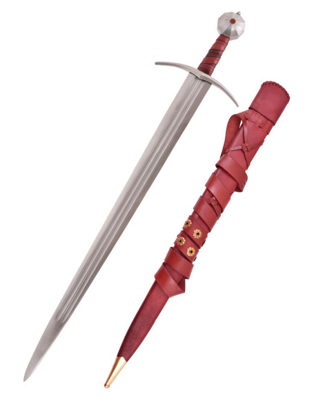 Espada medieval Gammelt Jern com...