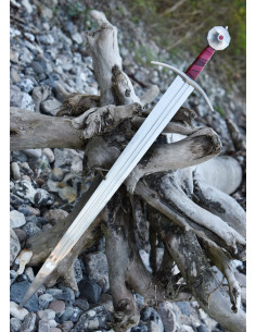 Espada medieval Gammelt Jern com bainha, século XIII 2