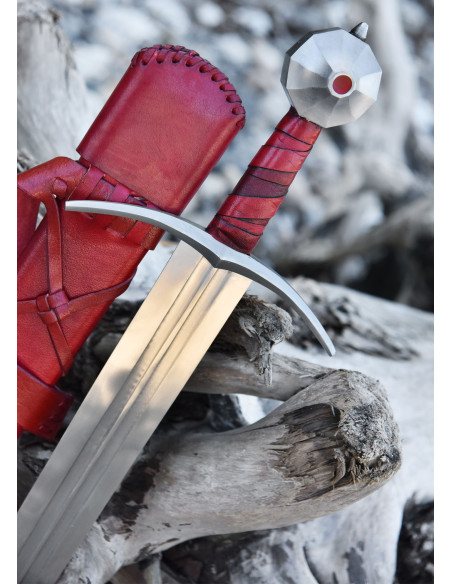 Espada medieval Gammelt Jern com...