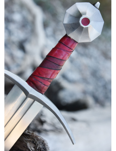 Espada medieval Gammelt Jern com...