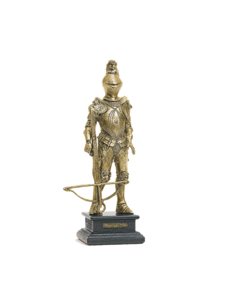 Figura de guerreiro do século XVI com...