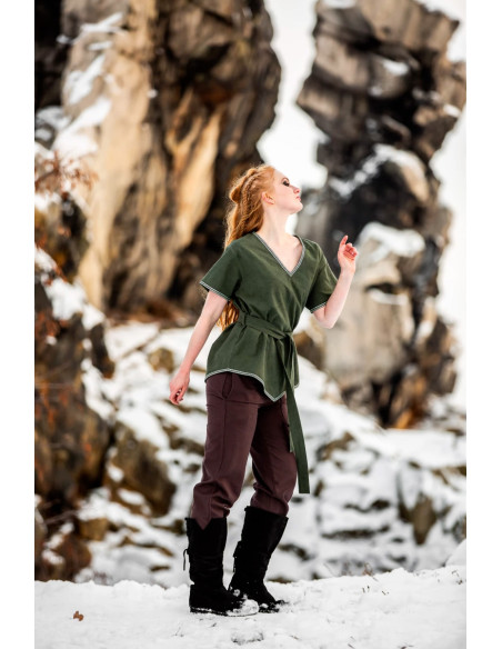 Túnica medieval feminina modelo...