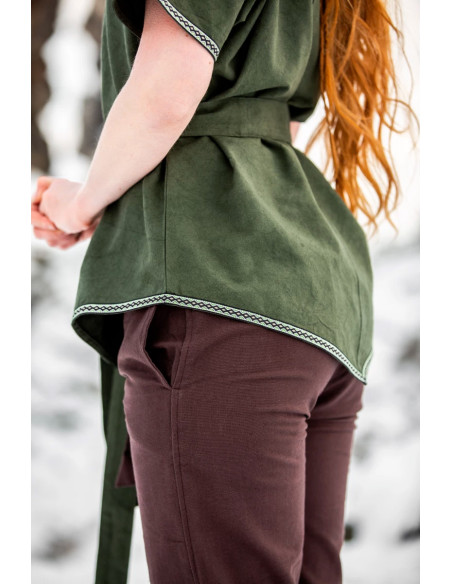 Túnica medieval feminina modelo...