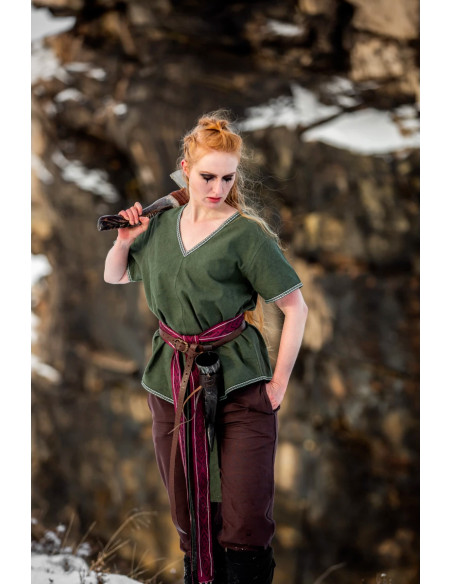 Túnica medieval feminina modelo...