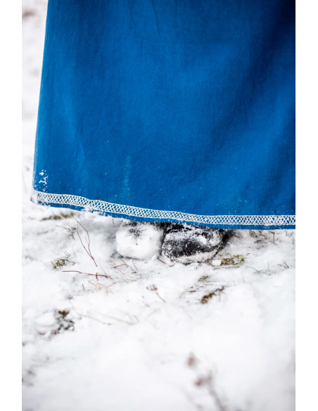 Vestido viking de algodão modelo...