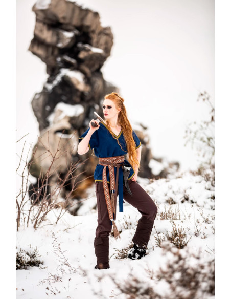 Túnica Viking para mulher modelo...