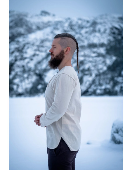 Camisa medieval masculina modelo...