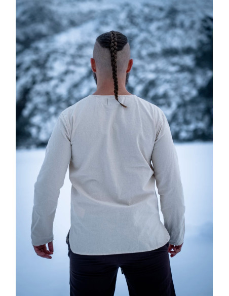 Camisa medieval masculina modelo...