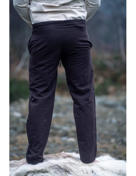 Calça medieval modelo Hermann, marrom...