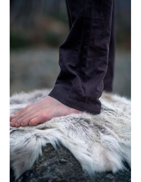 Calça medieval modelo Hermann, marrom...