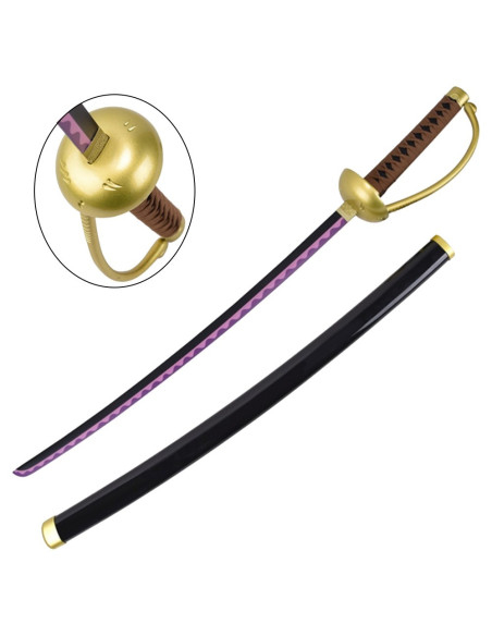 Espada do Rei Pirata Gol D. Roger de...
