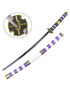 Katana Nidai Kitetsu de Monkey D. Luffy em One Piece