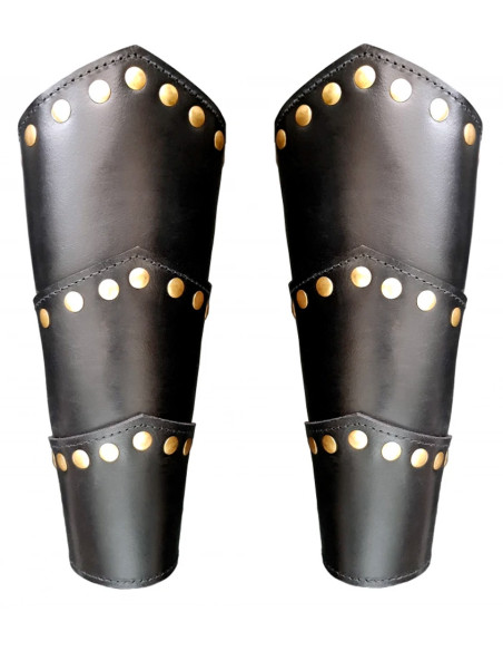 Pulseiras de couro com rebites modelo...