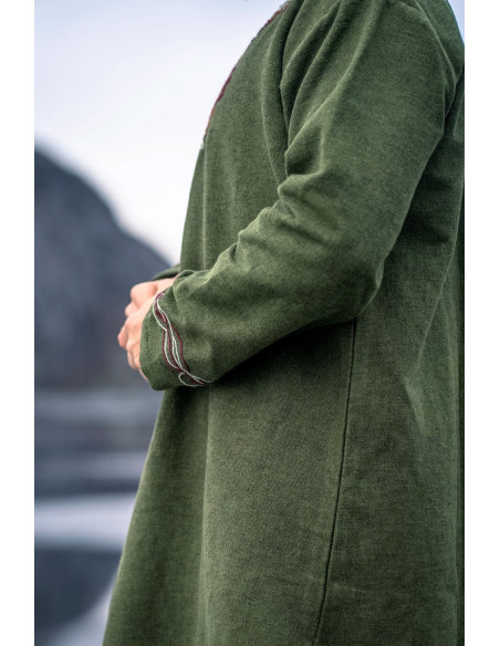 Túnica Snorri Viking com bordado à...