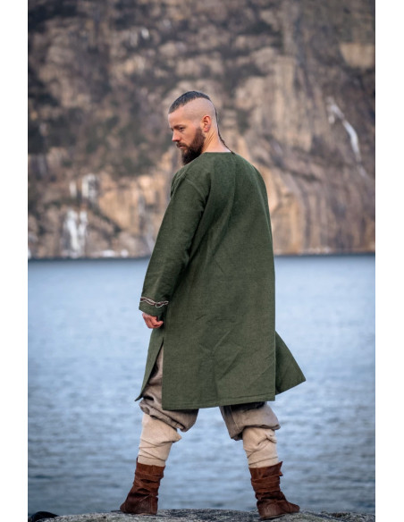 Túnica Snorri Viking com bordado à...
