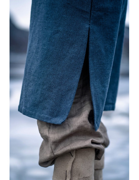 Túnica Snorri Viking com bordado à...