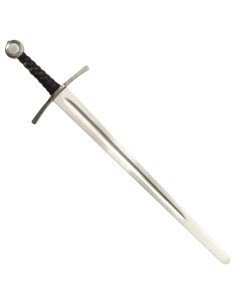 Espada medieval curta de Archer, guarda curva