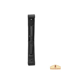 Suporte de prateleira medieval em ferro forjado (16,5 cm.) 2