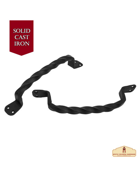 Conjunto de 2 maçanetas medievais...