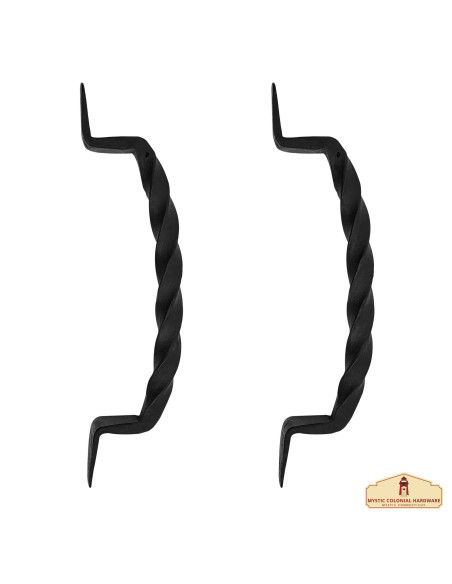 Conjunto de 2 maçanetas medievais...