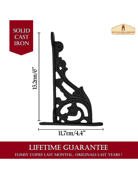 Conjunto de 2 suportes de prateleira...