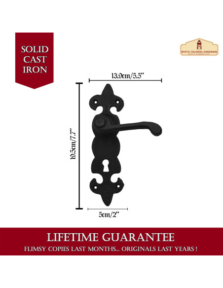 Conjunto de 2 puxadores flor de lis...