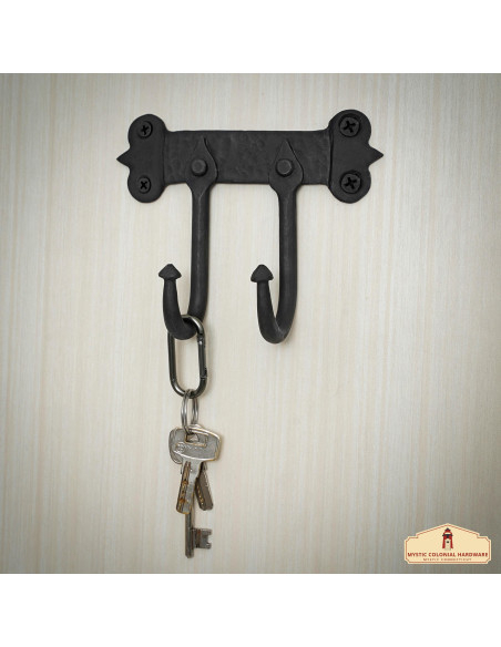 Suporte com 2 ganchos de parede em...