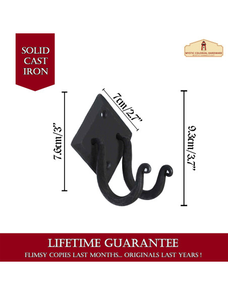 Suporte de ferro forjado com espiral...