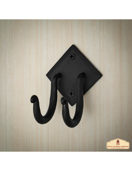 Suporte de ferro forjado com espiral...