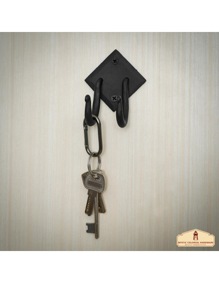 Suporte de ferro forjado com espiral...