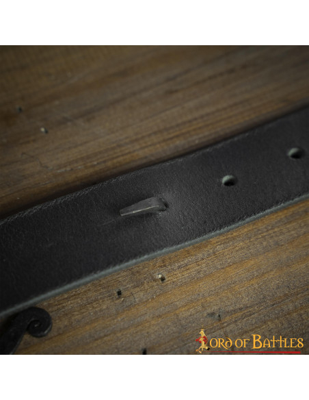 Fivela de gancho de ferro medieval...