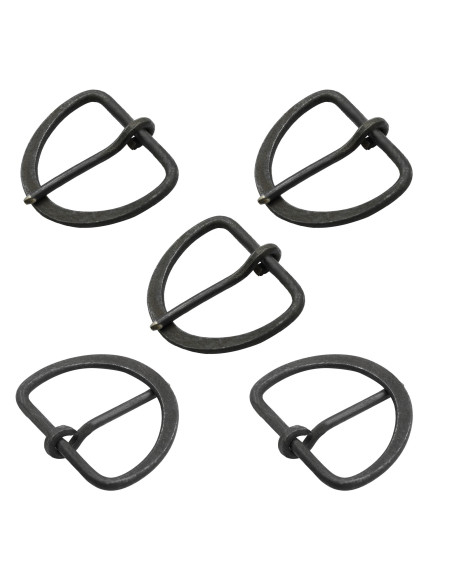 Conjunto de 5 fivelas medievais de...