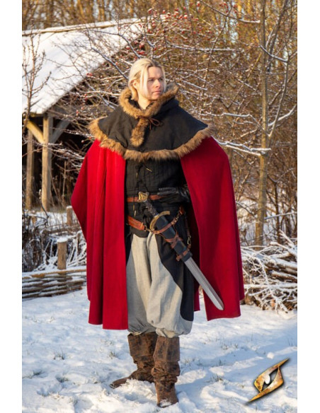 Baldric espada LARP, couro sintético