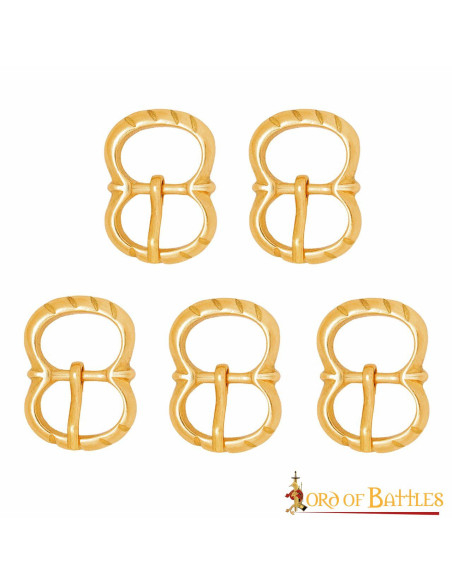 Pacote de 5 pequenas fivelas...